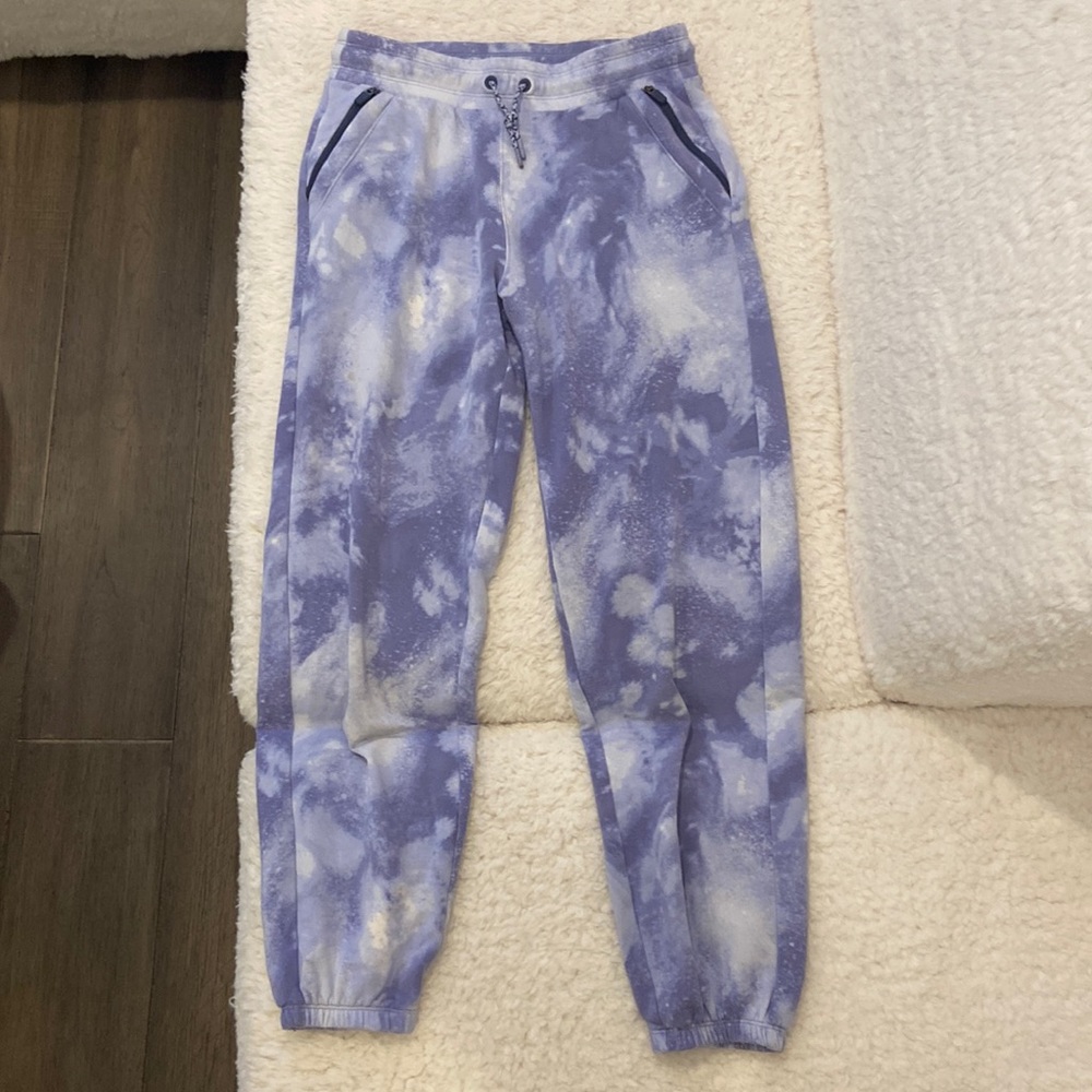 Athleta Girl Cloud Tie Dye Joggers